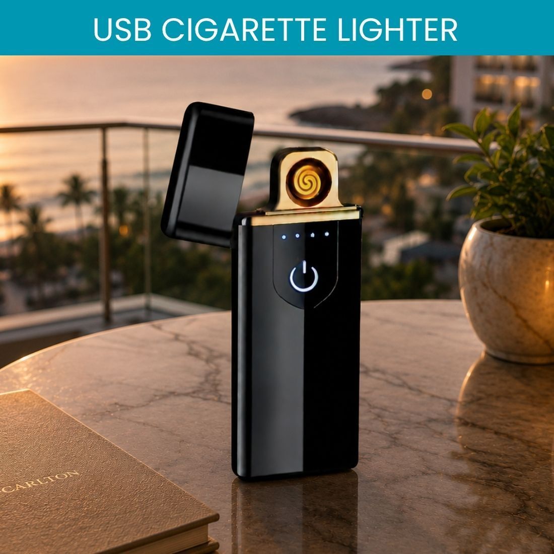 Touch USB Rechargeable Electric Arc Lighter for Everyday Use DC323 Pocket Lighter-image-35