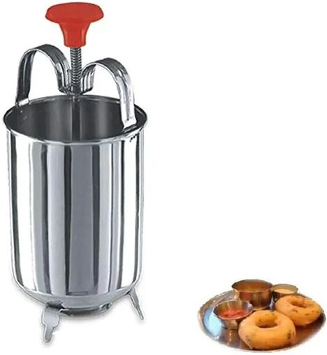 vada Maker Machine for Shaped Stand, Medu vada Maker with Stand - Pack of 1 Vada Maker-image-0
