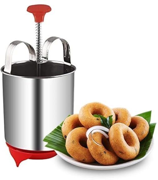 JANKRUT_Medu Vada Maker Stainless Steel Vada Maker