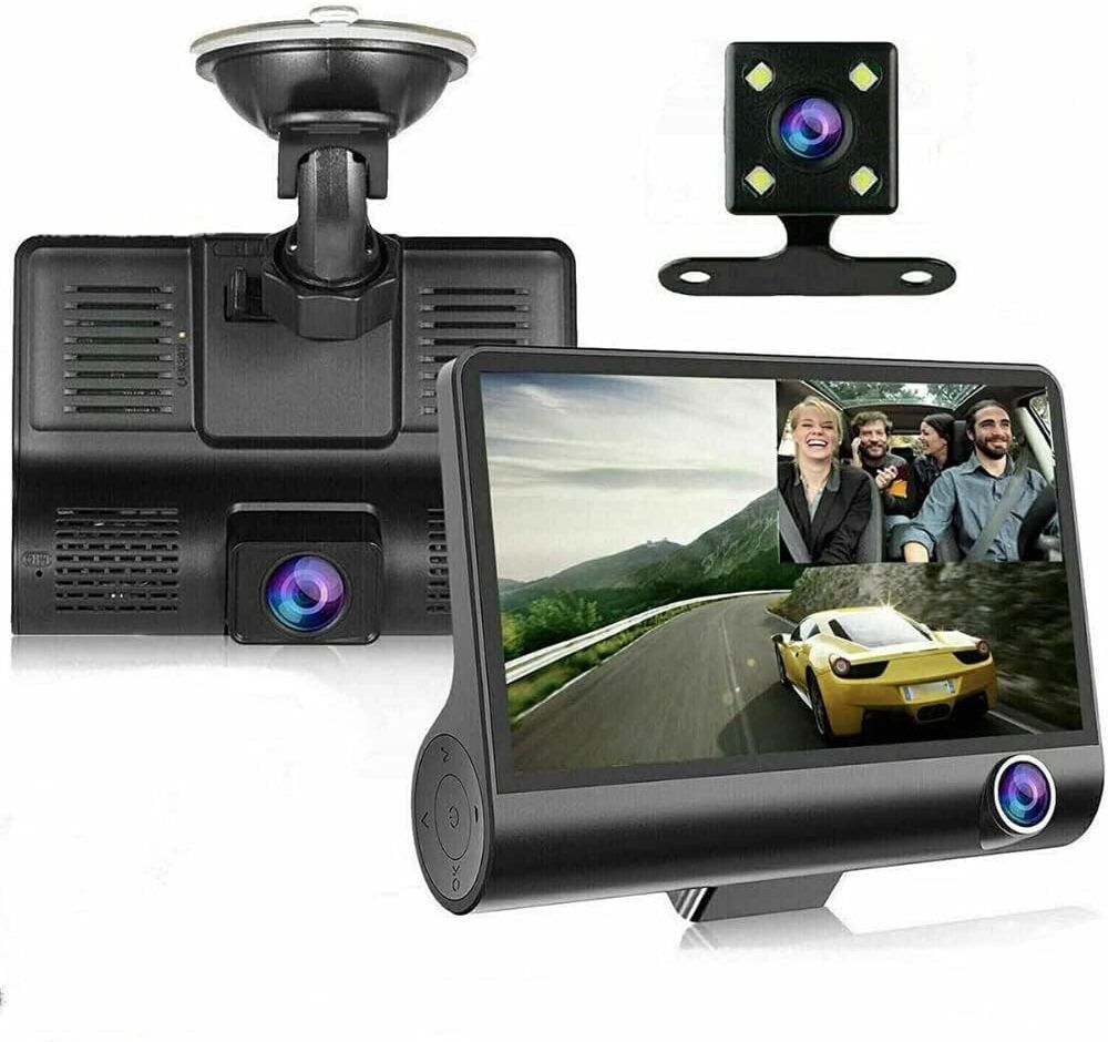 Digicom Three Way Full HD with 4 Inch Display, G-Sensor Motion Detection,170 Degree Security Camera-picture-32