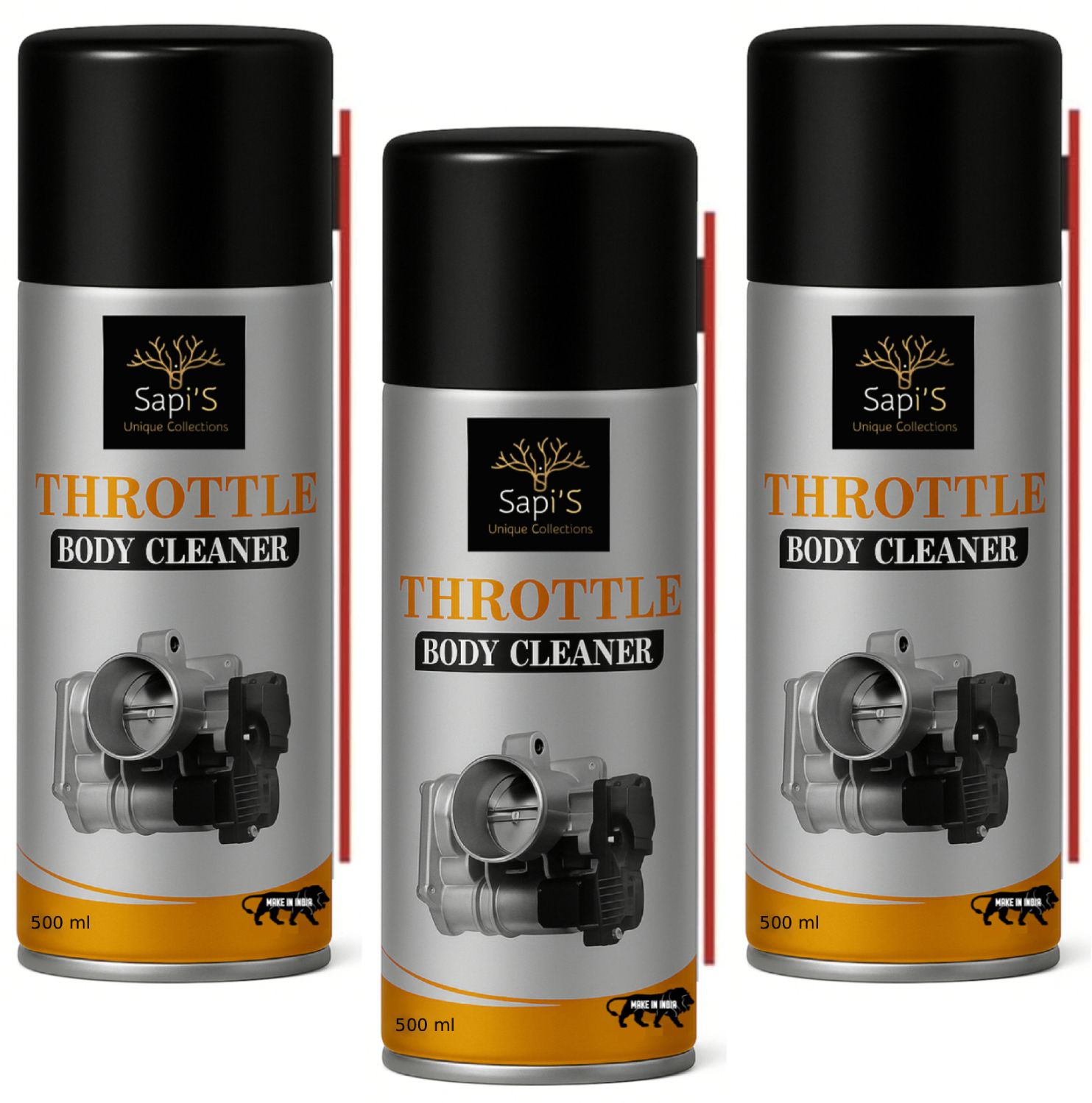 sapi's Engine Body Cleaner Throttle Body Cleaner Pack of 3 Rust Conversion Aerosol Spray-picture-30