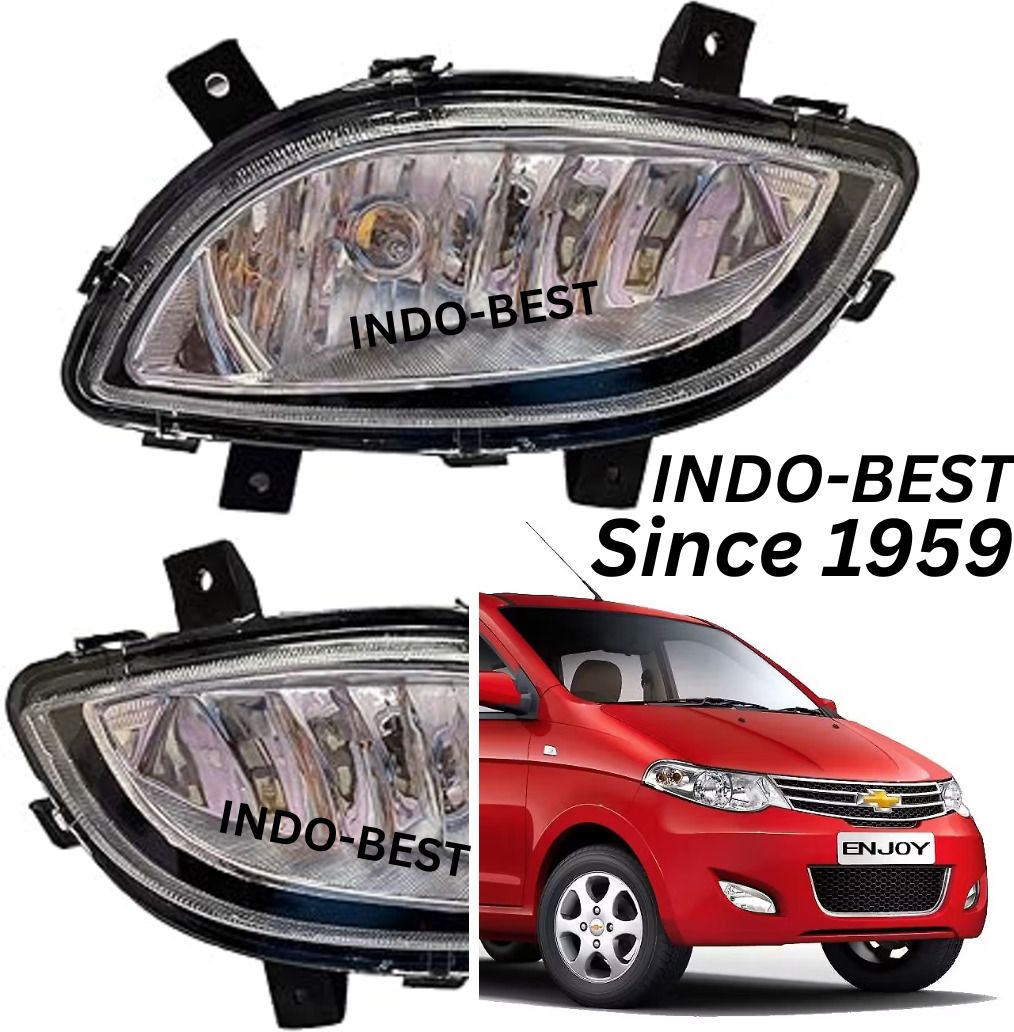 Fog Lamp set For Chevrolet Enjoy (With Bulb) Pair 2012-2017 Fog Lamp Car Halogen for Chevrolet (12 V, 35 W)-image-43