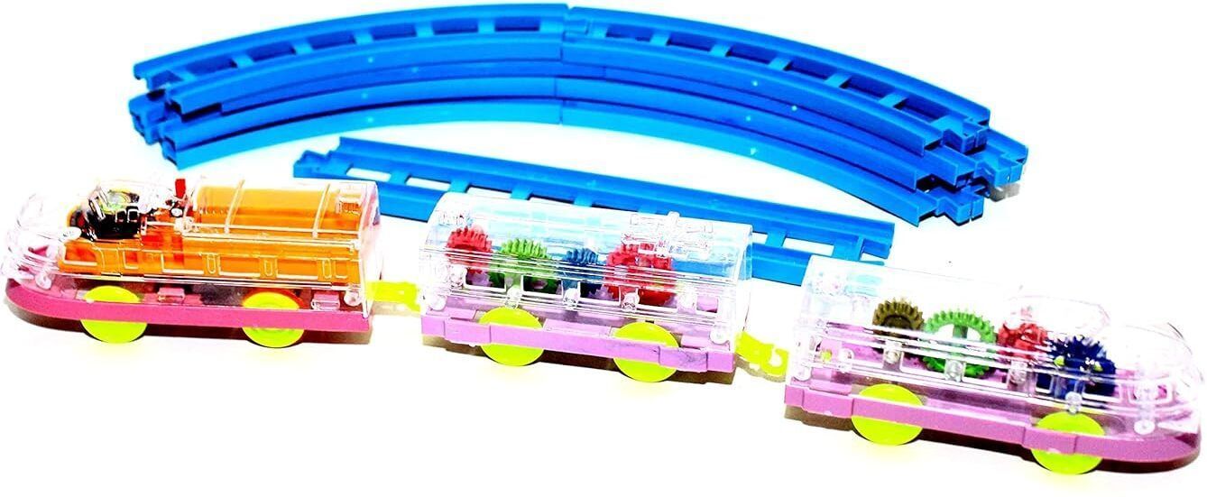neel hand work Track Train Vehicle 3D Light and Sound 360 Degree Rotation-picture-17