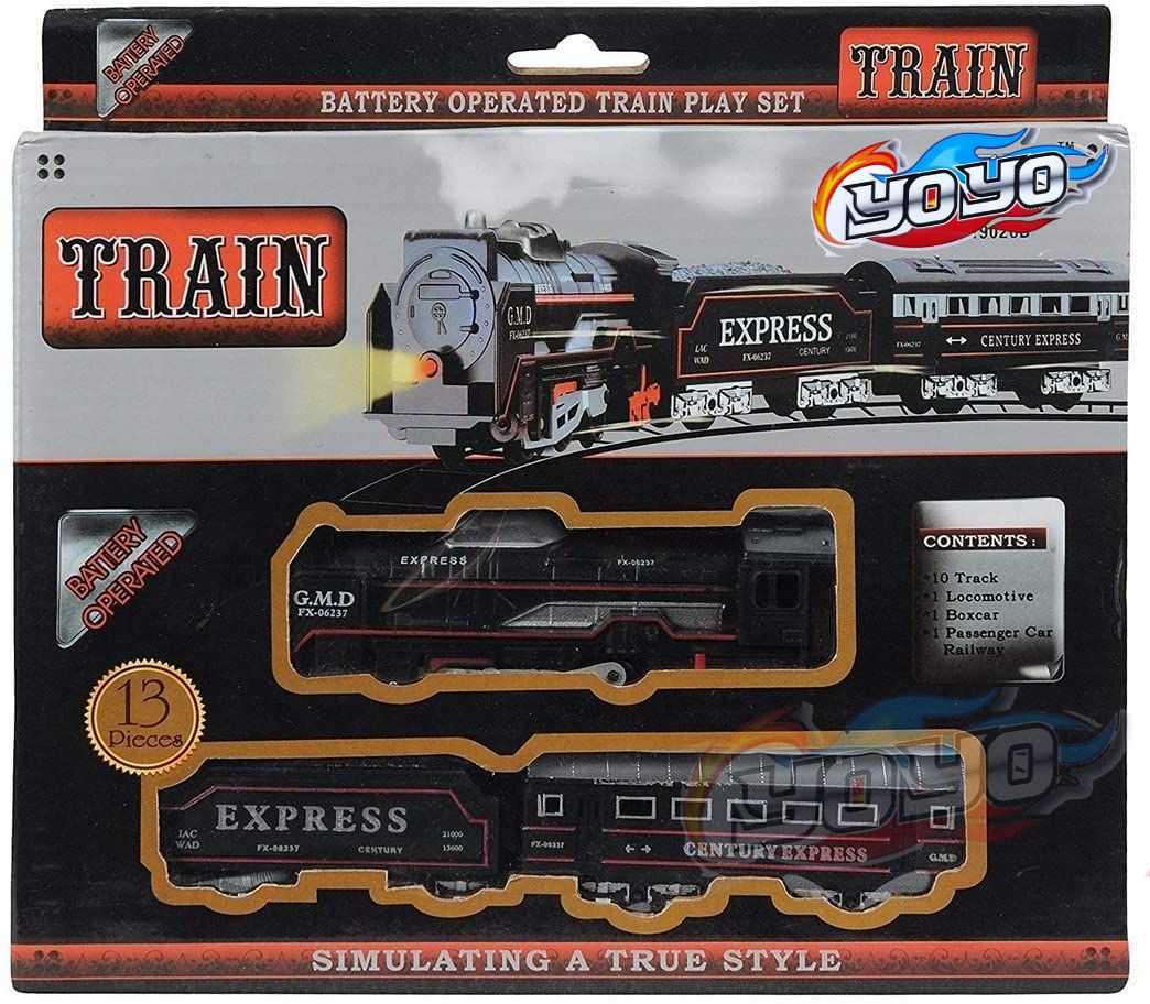 easykart Train Track Set 13 Pcs Battery Operated Toy For Kids-picture-20