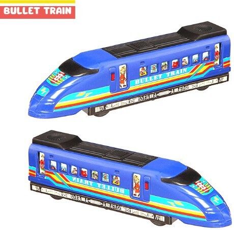 woozee BULLET TRAIN Pull Back Train, ABS Plastic-picture-44