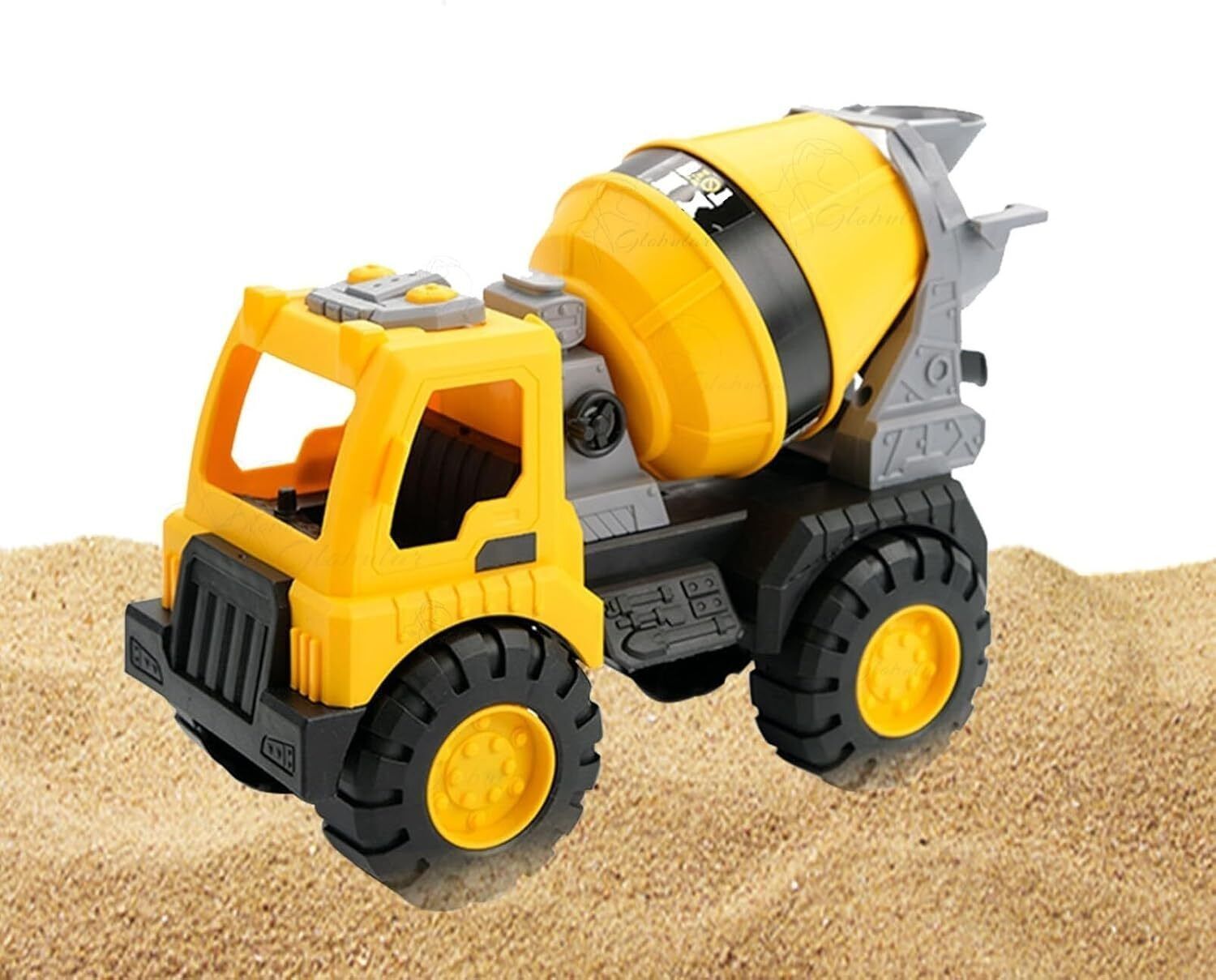Cement Mixture Vehicle Construction Engineering Truck Toy for Kids-image-29