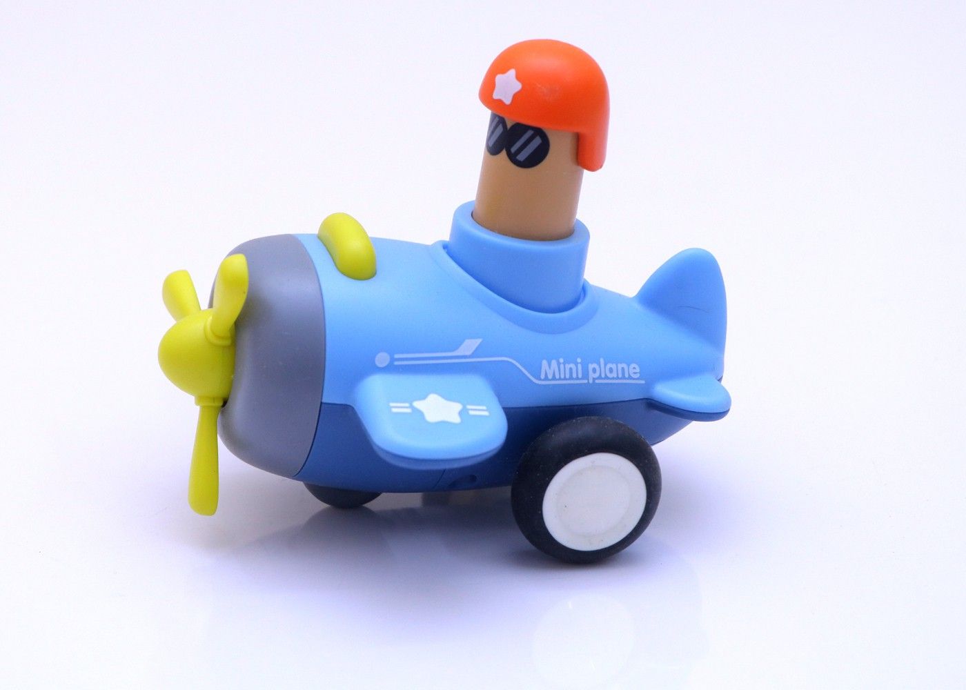 PUSH AND GO CUTE TRANSPORT NO BATTERY REQUIRED PLANE For Kids(Pack Of 1) Plane