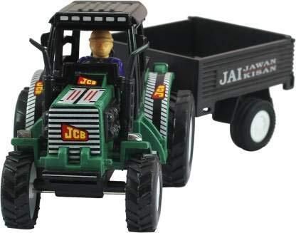 Pull Back Tractor with Trailer Toy Farming Vehicle for Kids Boys Toy-image-27