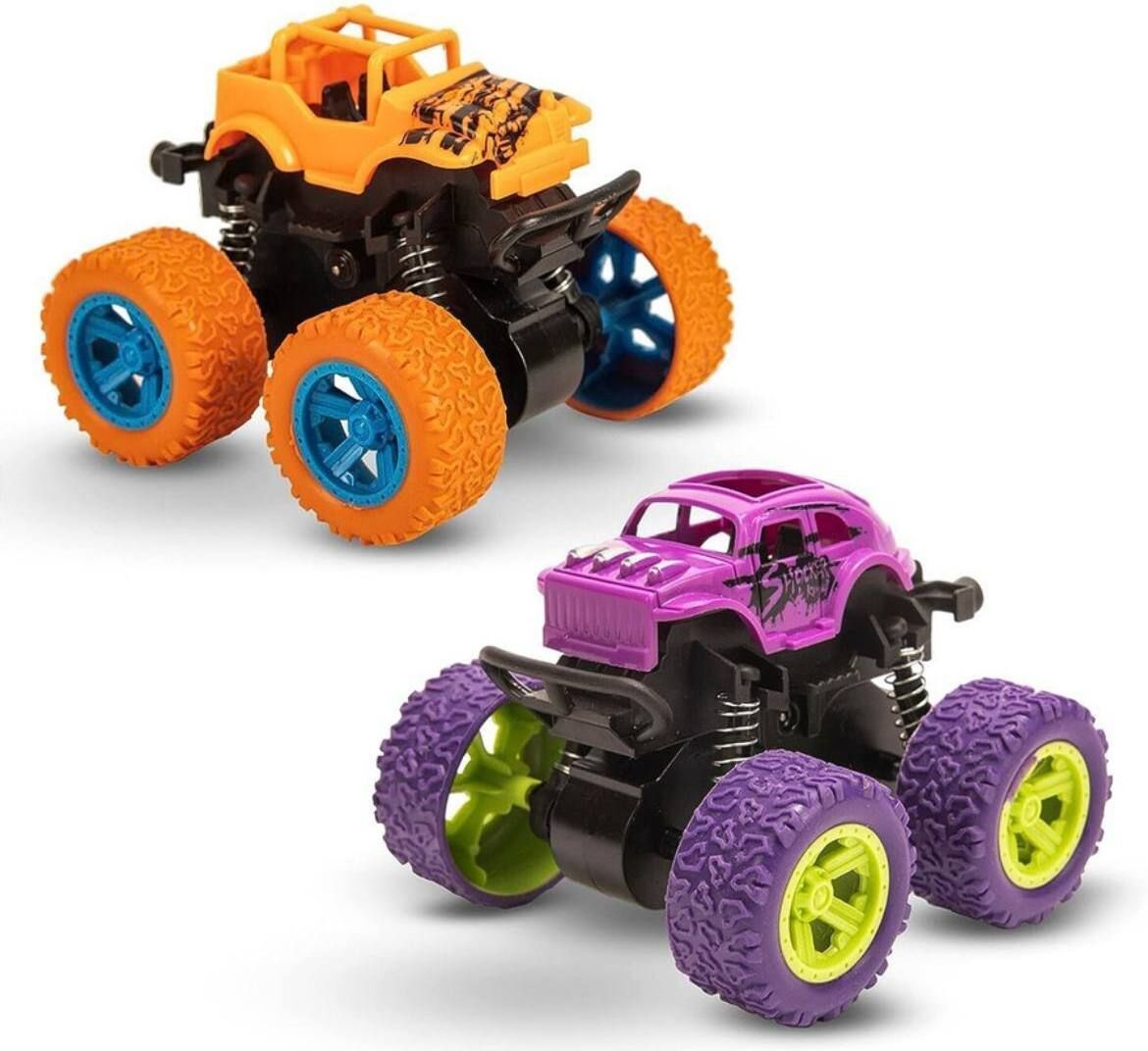 Monster Truck Toy for Kids, Amazing Toys, 360 Degree Stunt Truck (Pack of 1)-image-22