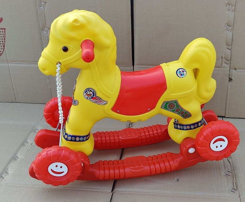 Toys 2 in 1 Baby Horse Rider | Rocker for Kids 1-2.5 Years Baby Birthday Gift for Kids/Boys/Girls