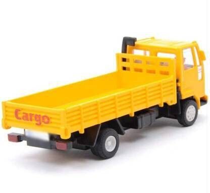 Cargo Truck Vehicles With Tail Gate Openable Pull Back Action, Pack 1