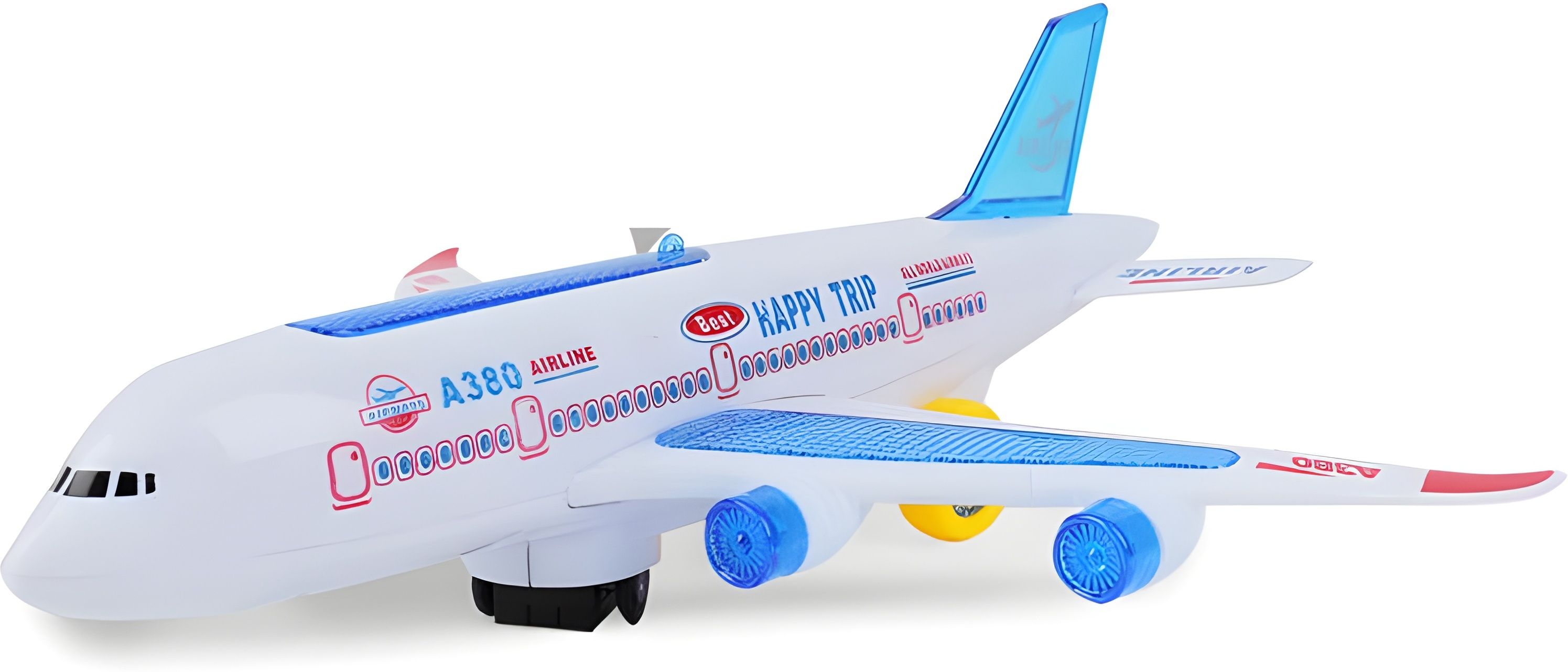 toyomaa Airliner Aircraft Airplane Toy for Kids | Boys| Girls with Lights & Music-picture-12