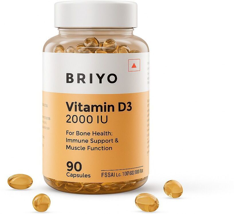 Vitamin D3 2000 IU - 90- For Bone Health, Muscle Function and Immune Support-image-42