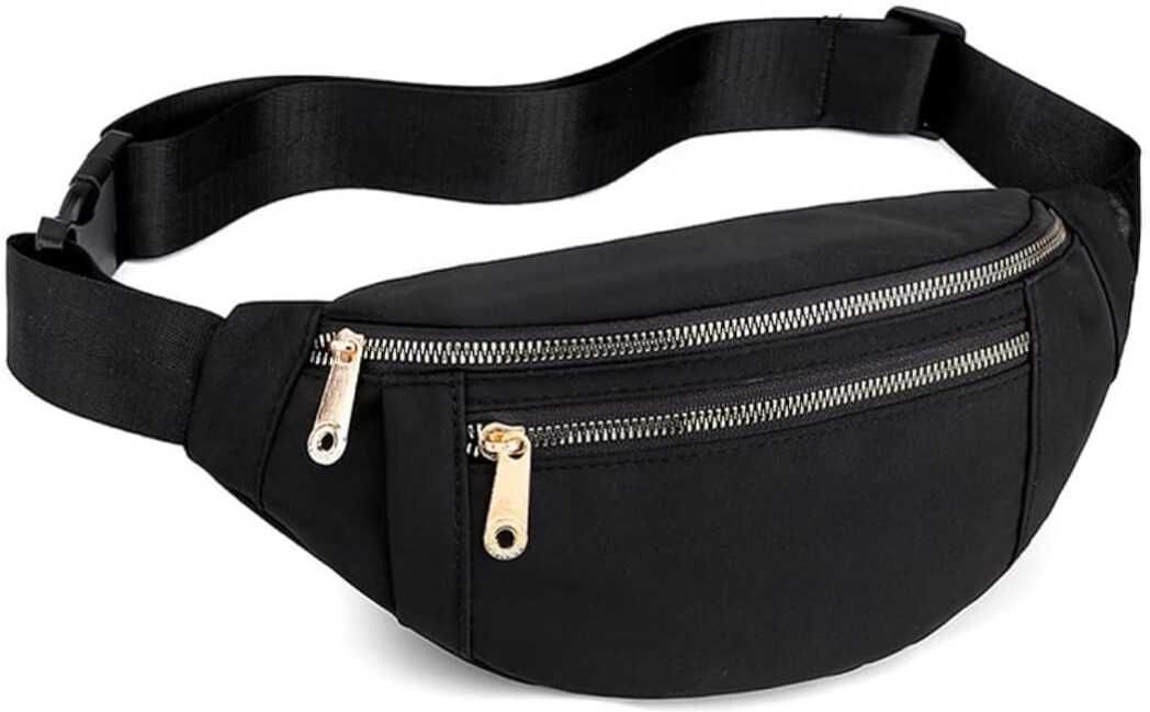 HouseOfCommon Waist Bags for Women Girls with , Stylish Bumbag Chest Bag Waterproof Fanny Bag, Wasit Bag-image-29