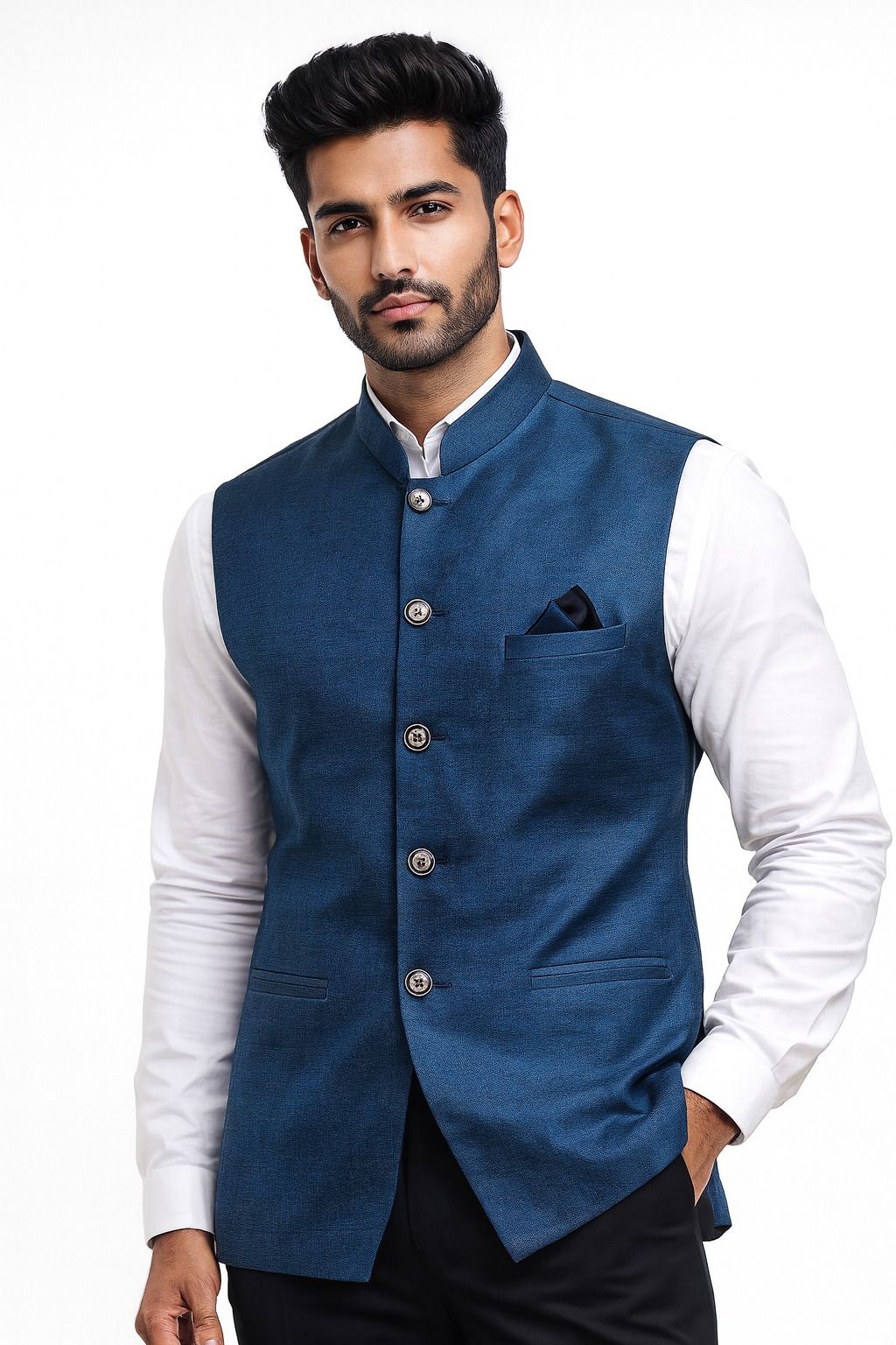 Solid Men Waistcoat