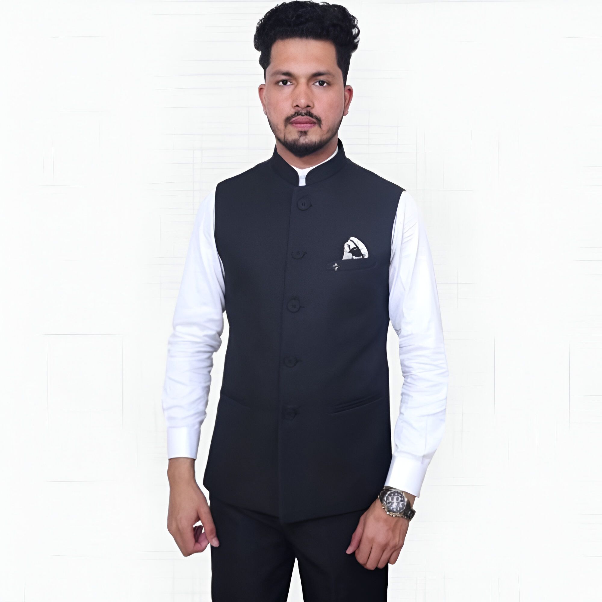 risani Solid Men Waistcoat-picture-17