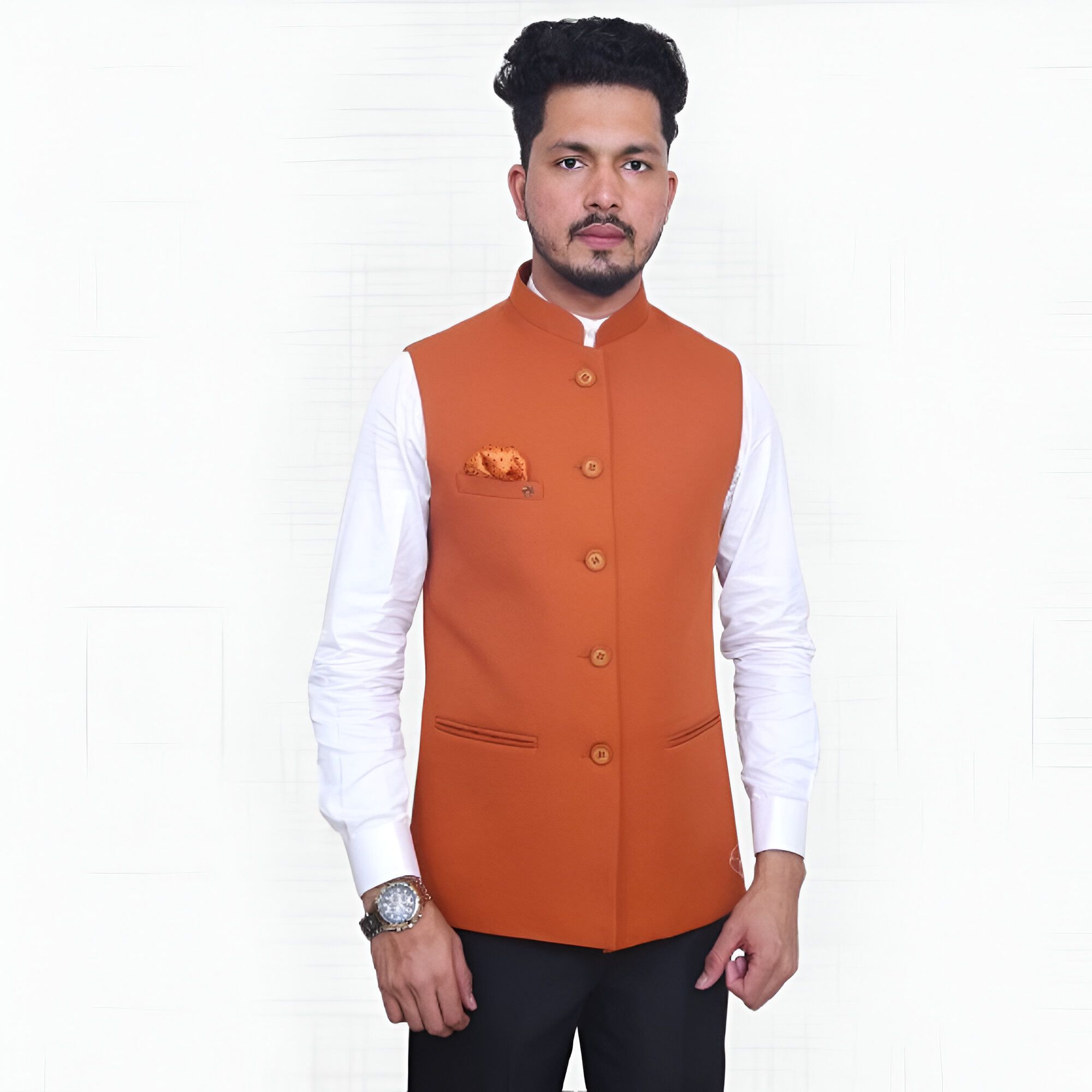 risani Solid Men Waistcoat-picture-23