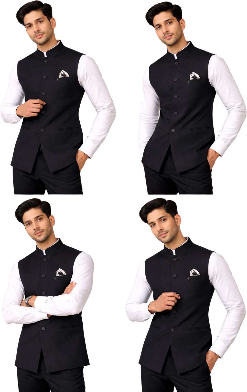 risani Solid Men Waistcoat-picture-31