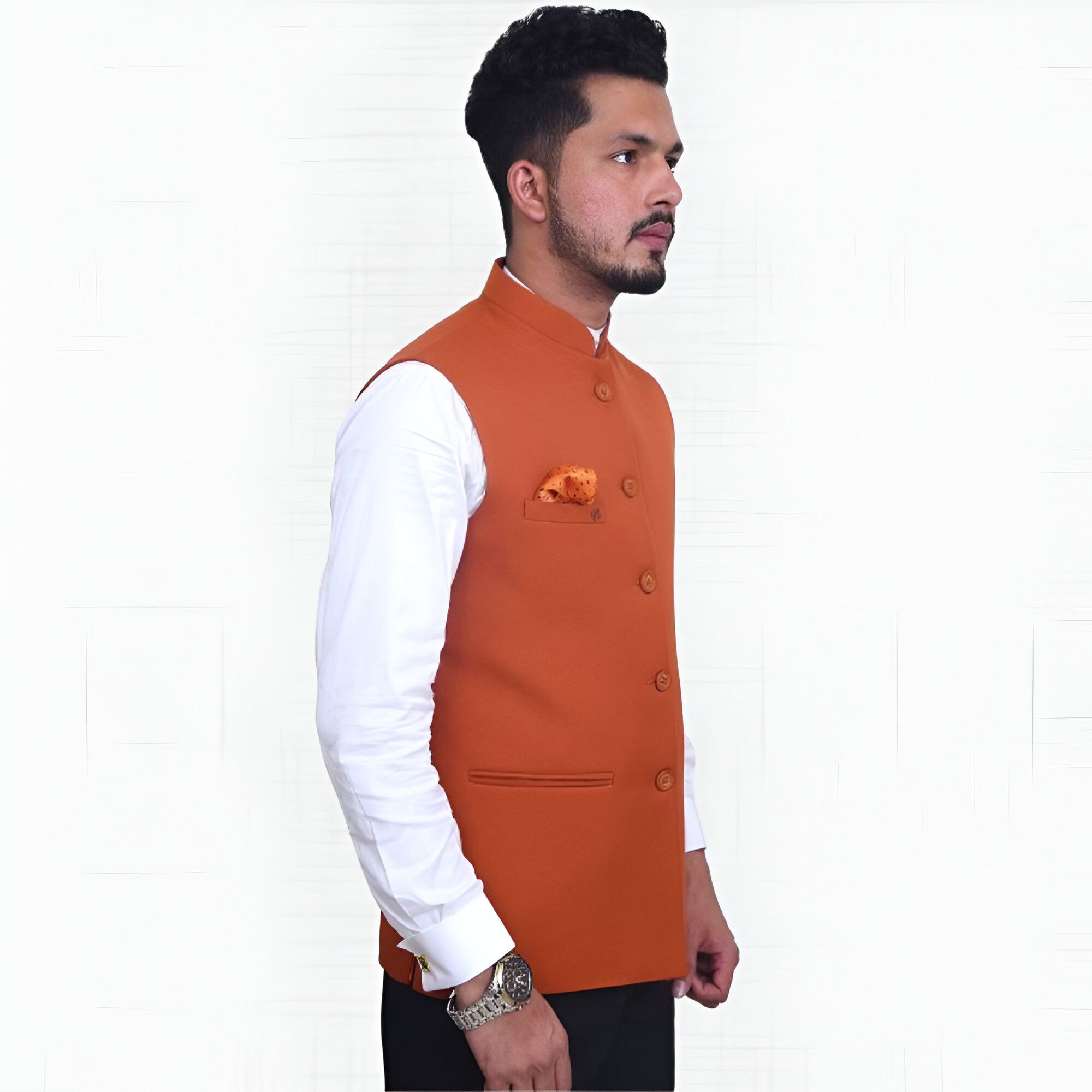 risani Solid Men Waistcoat-picture-29