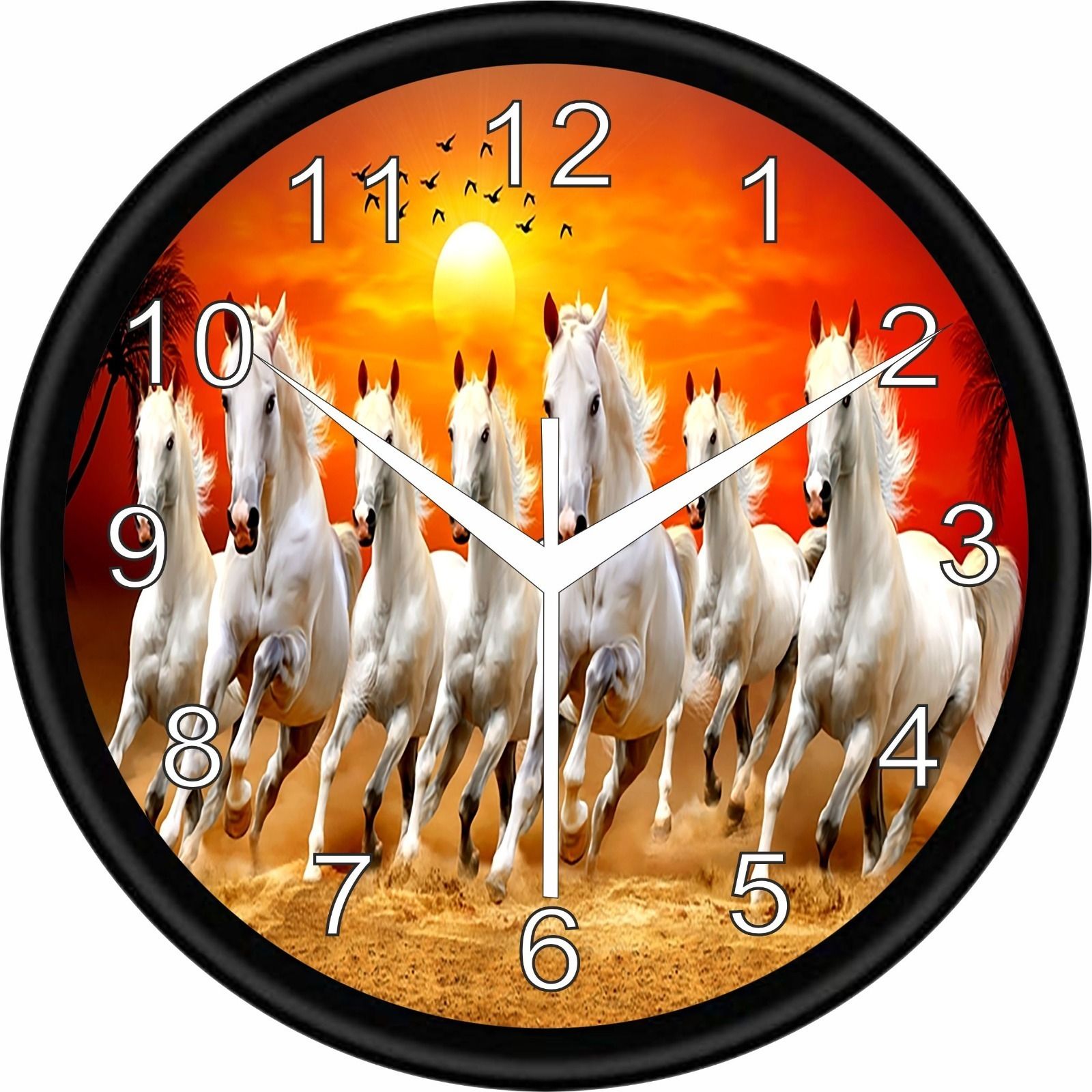 piploda crafts Analog 25 cm X 25 cm Wall Clock-picture-22