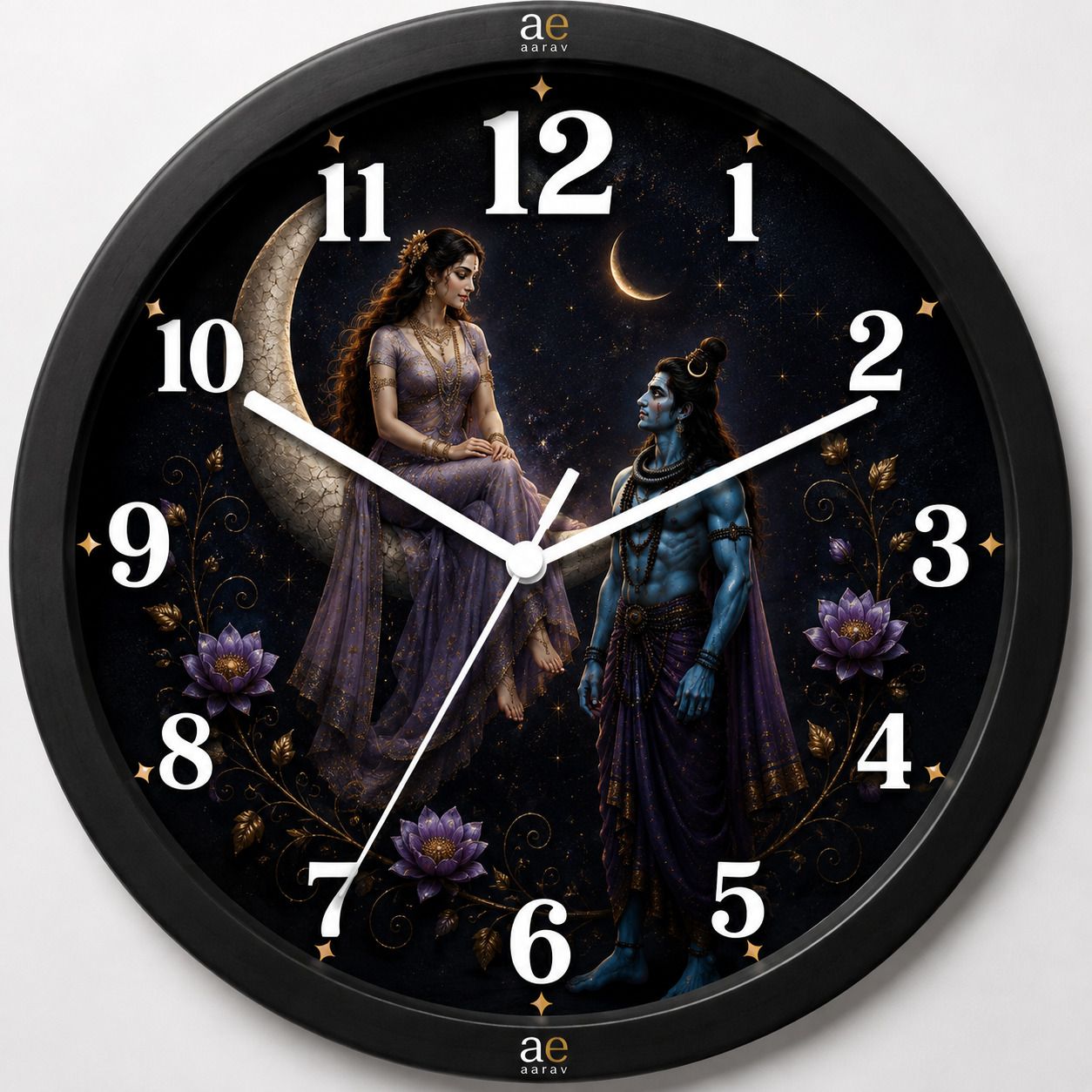 aarav enterprises Analog 25 cm X 25 cm Wall Clock-picture-0