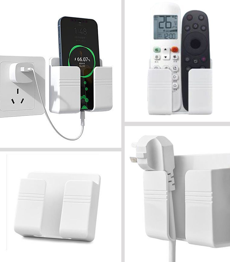 Flipkart SmartBuy Mobile Wall Stand for charging | AC/TV Remote Holder Phone Stand All Smartphones Mobile Holder-image-41