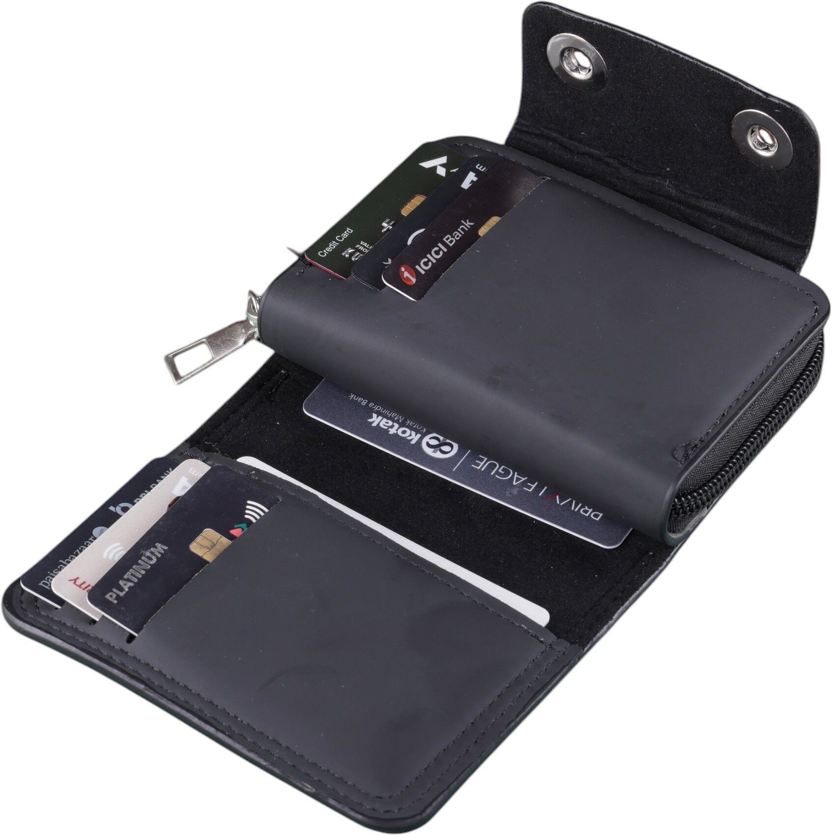 killer Men Casual, Formal Black Genuine Leather RFID Card Holder-picture-18
