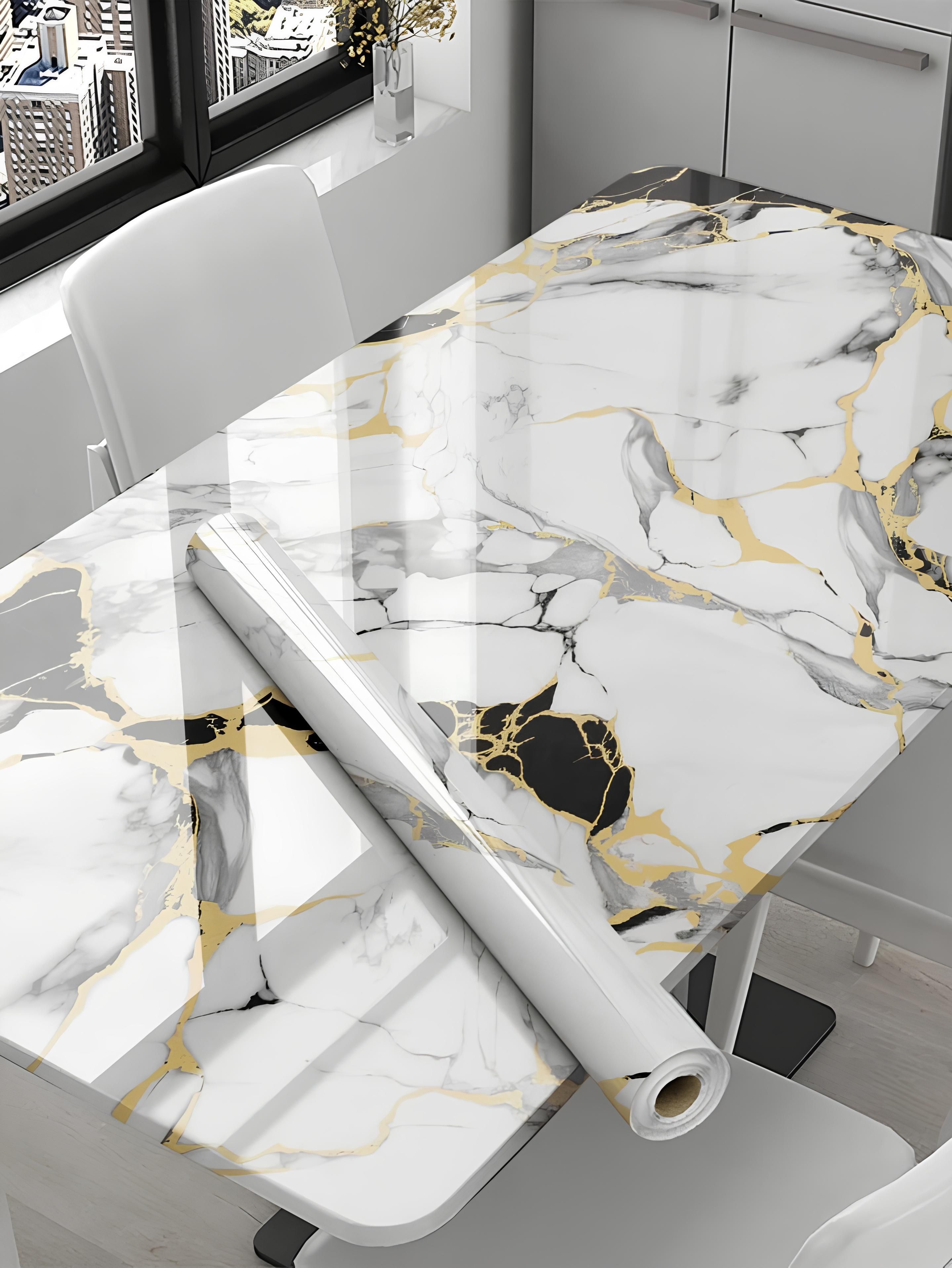 200 cm x 60 cm Waterproof Abstract Vinyl Wallpaper-image-25