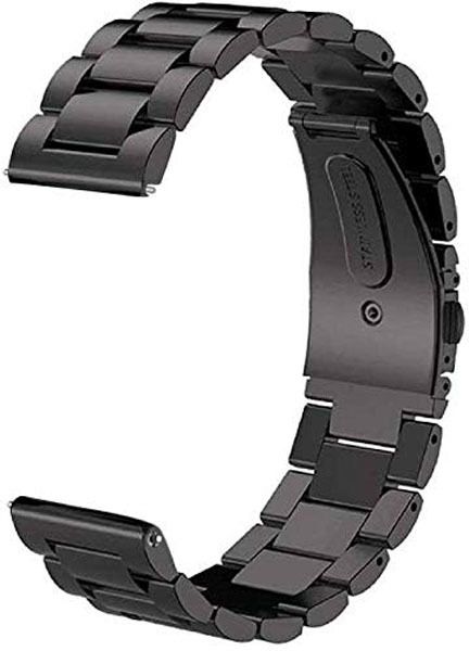 dallao 22mm stainless steel replacement strap band for gear s3 amazfit pace and stratos 22 mm stainless steel watch strap