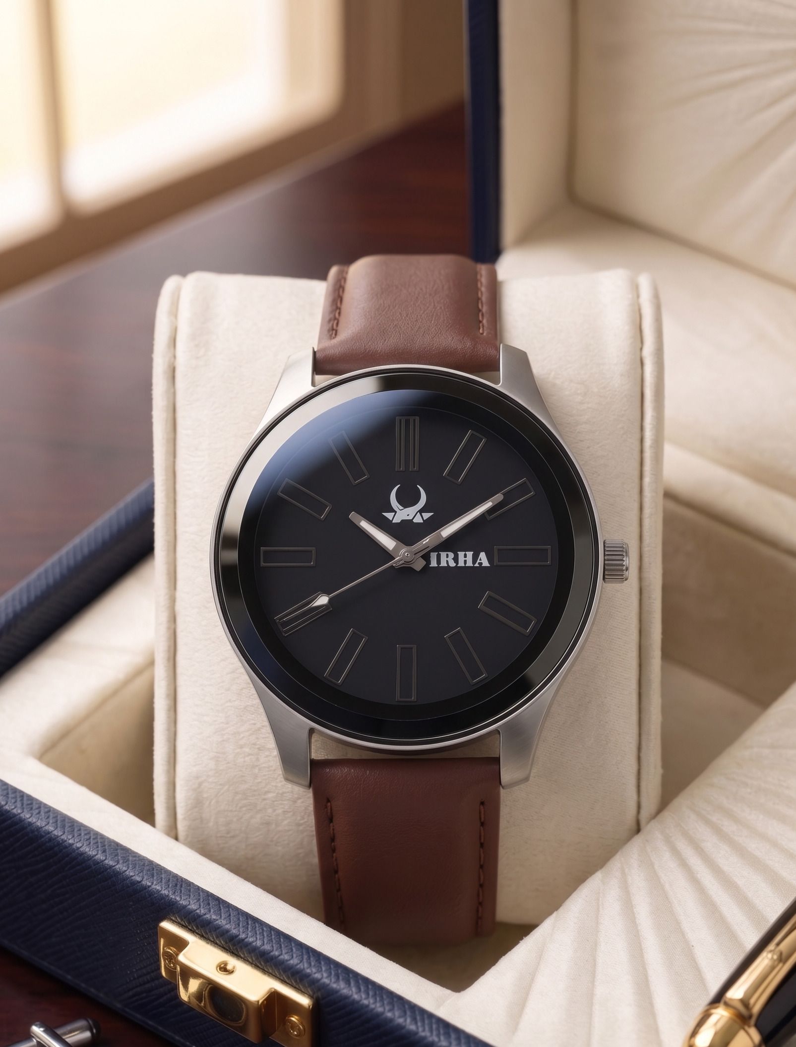 irha Analog Watch - For Men 25_LTHR_F_BROWN-picture-22