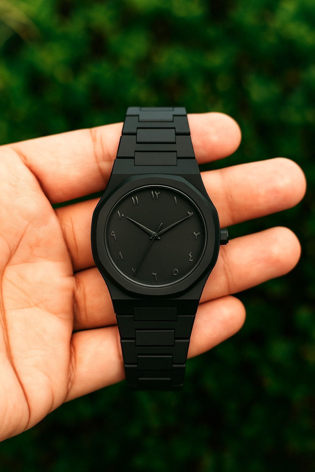ARABIC-01 Analog Watch - For Men & Women All Black Arabic Dial Watch with Durable Polycarbonate Strap -J-image-31
