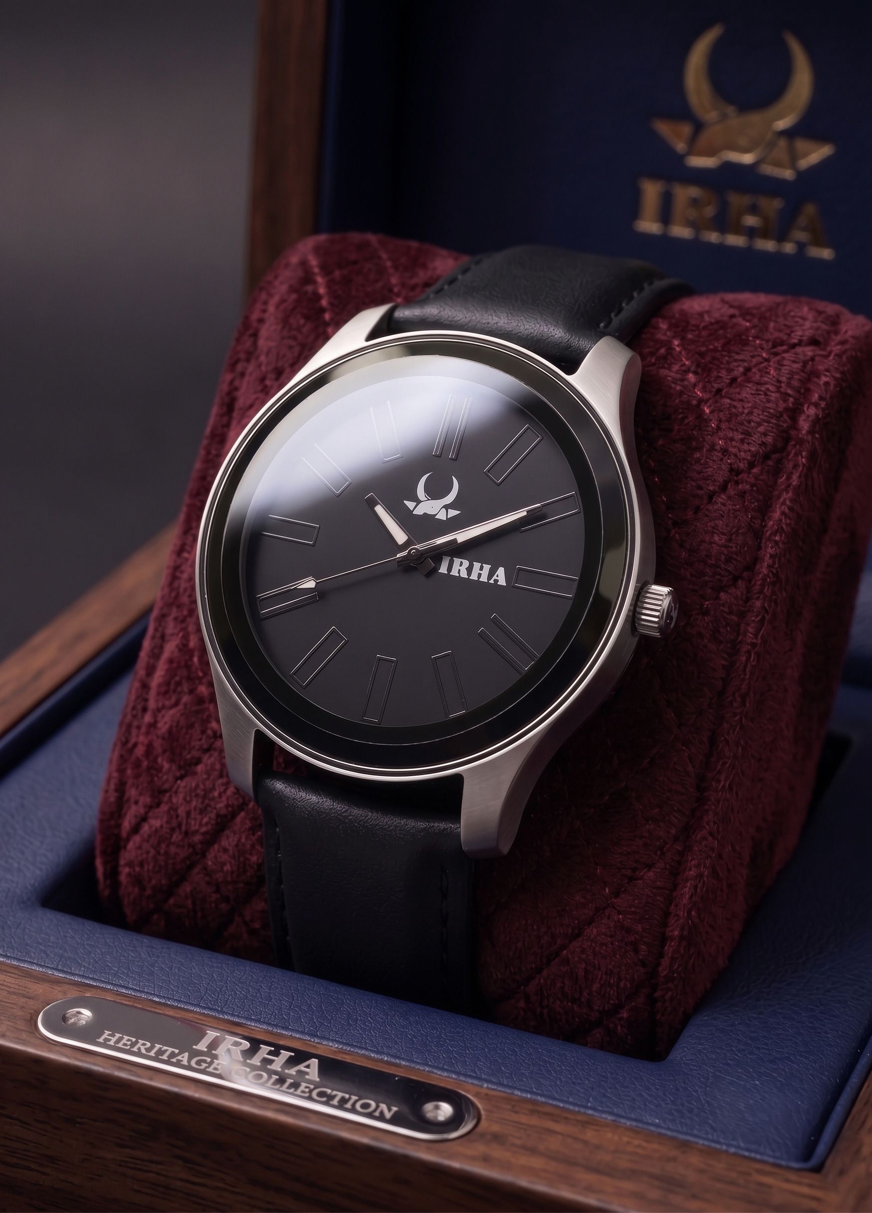 irha Analog Watch - For Men 25_LTHR_K_BLACK-picture-8