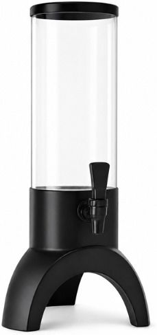 omkarixa 3 L Polycarbonate Tabletop Beverage Dispenser Tower | Black Bottom Loading Water Dispenser-picture-5