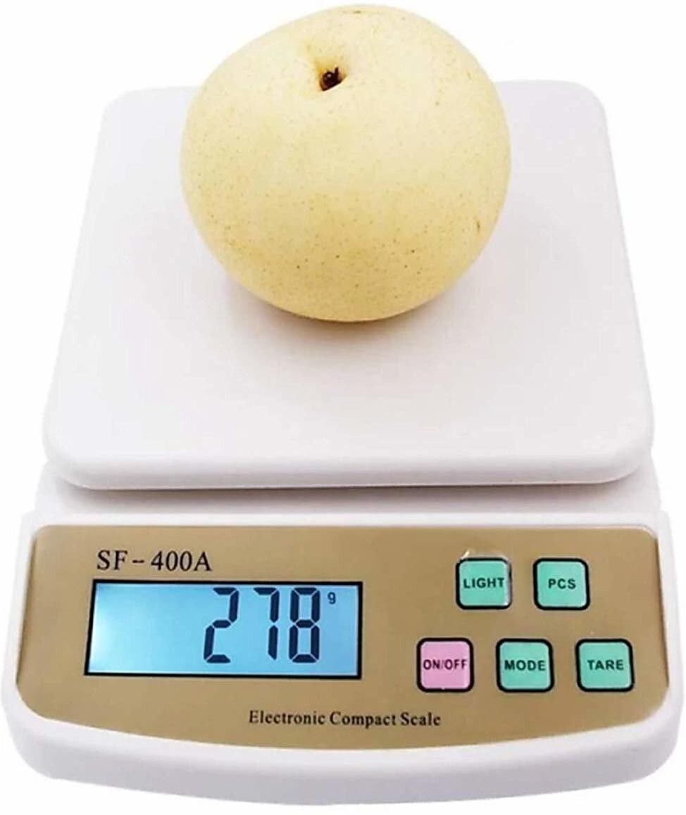 AJ HUB Digital 10kg x 1g Kitchen Scale Balance Multi-purpose weight measuring machine without Adapter(CHARGER) Weighing Scale-image-11