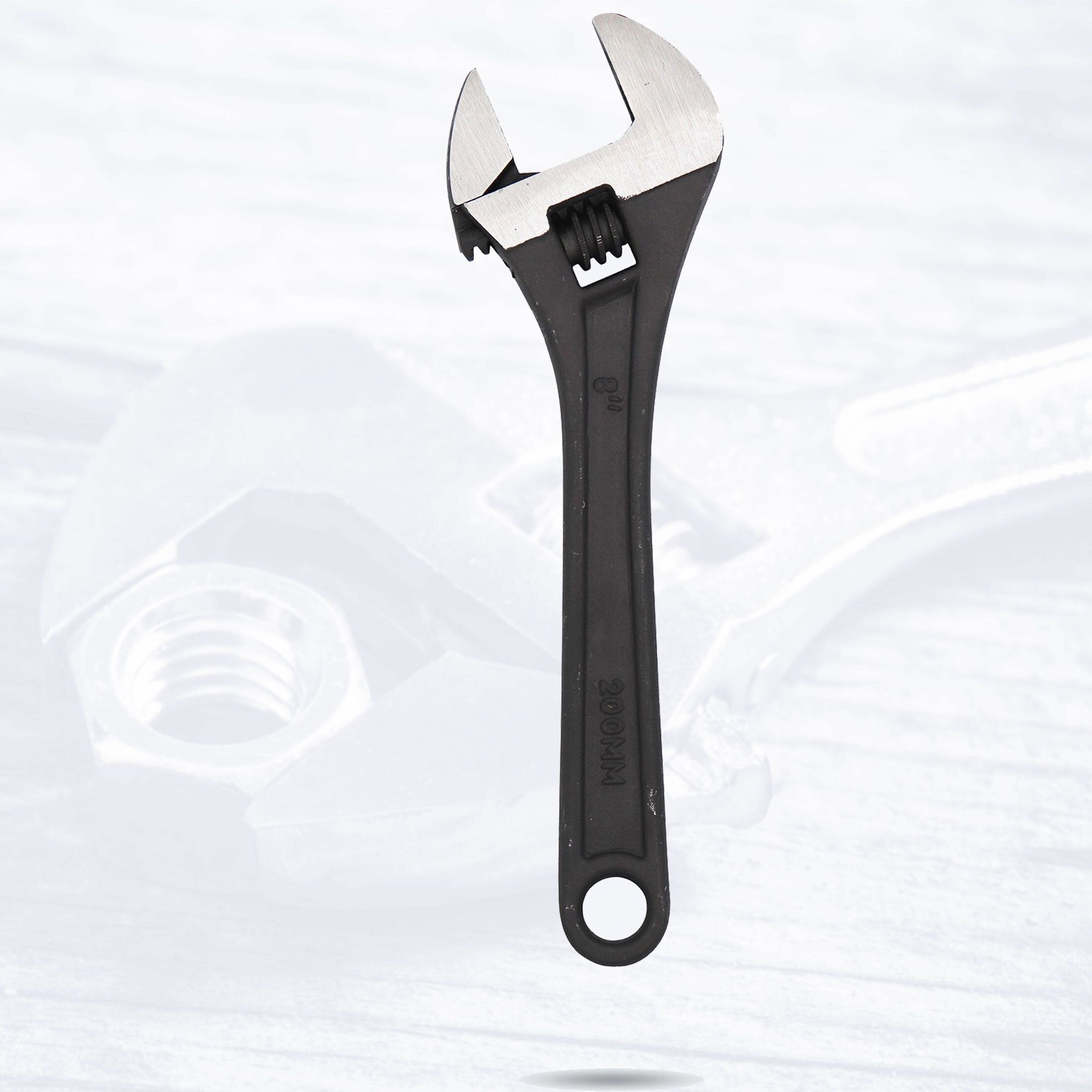 hillgrove Universal Multi-Function Professional 8 inch with 0-26mm Jaw Opening Capacity Adjustable Wrench Spanner Hand Tool Single Sided Open End Wrench-picture-16