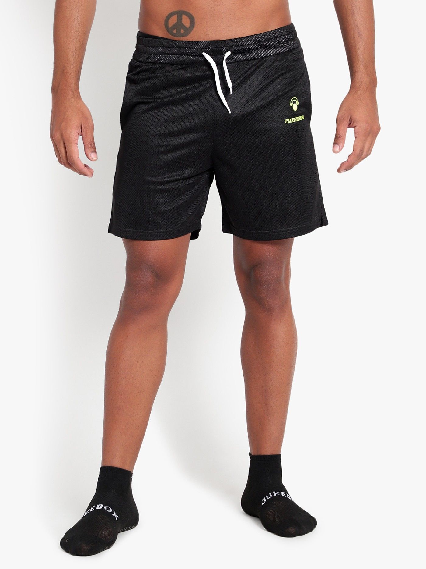 wearjukboxx Solid Men Black Tights-picture-40
