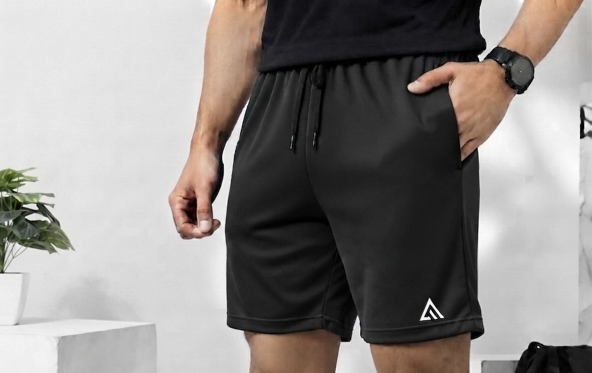 adrenex Solid Men Black Gym Shorts, Running Shorts, Sports Shorts, Casual Shorts-picture-25