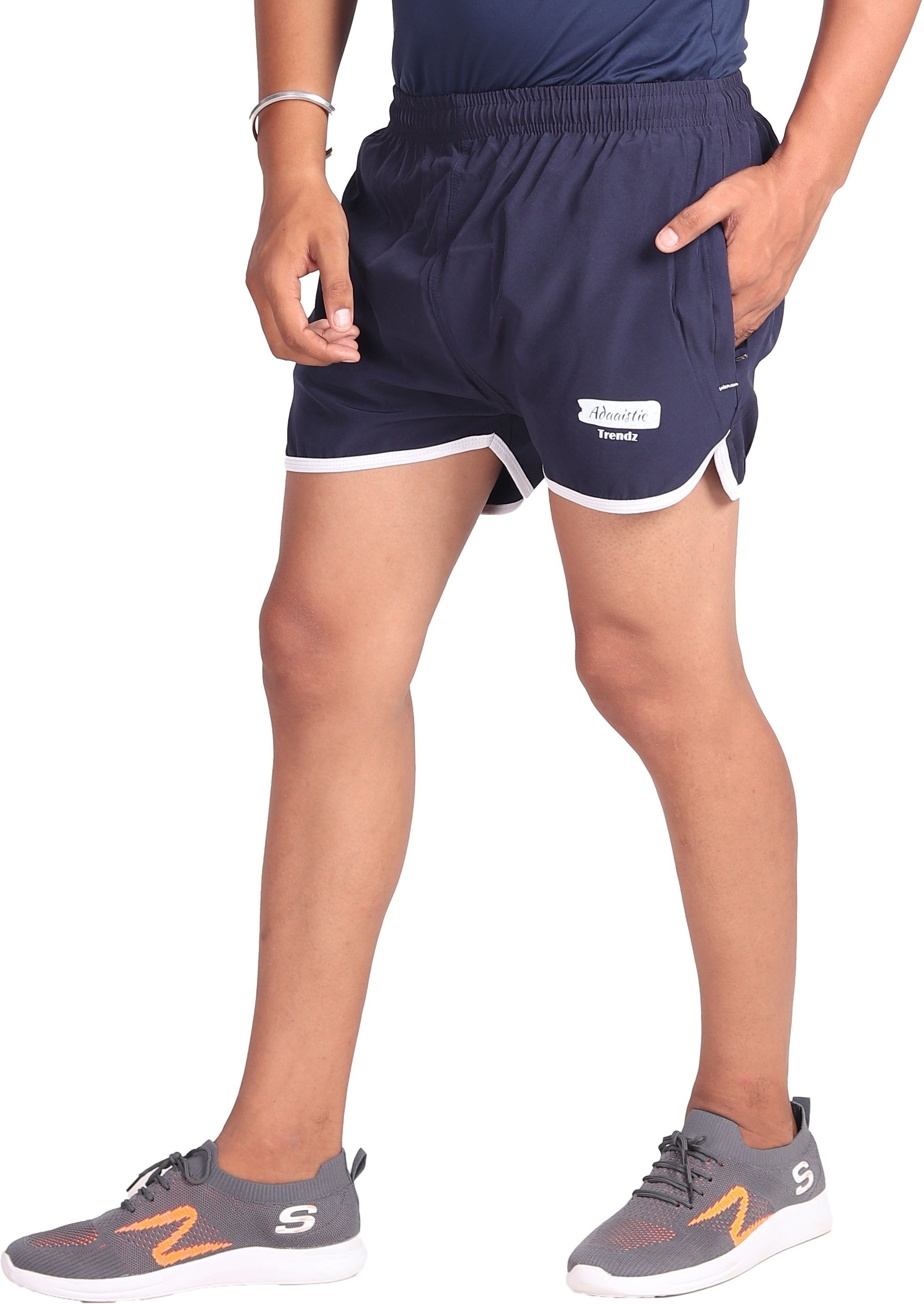 adaaistic sports Solid Men Blue Basic Shorts, Sports Shorts, Casual Shorts, Running Shorts, Cycling Shorts-picture-17
