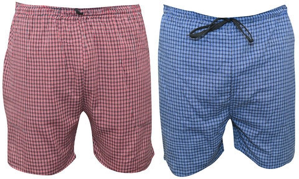 ragini enterprises Pack of 2 Checkered Men Multicolor Regular Shorts-picture-18