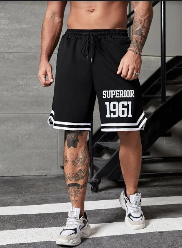 lothric Self Design Men Black Sports Shorts-picture-26