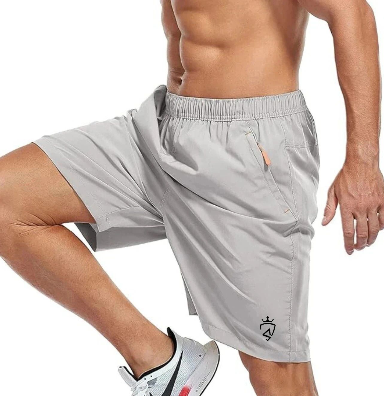 cross spirit Solid Men Grey Sports Shorts-picture-41