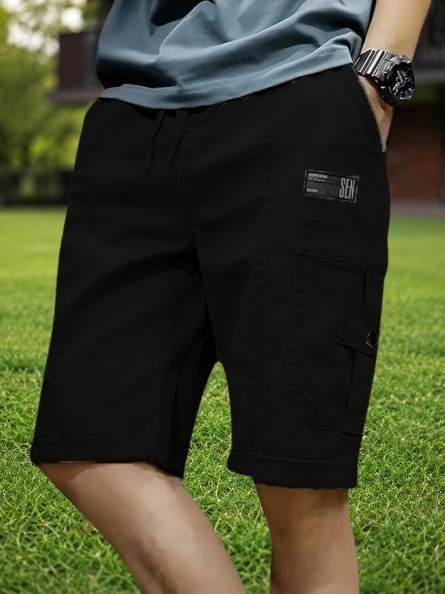 tyrell Solid Men Multicolor Cargo Shorts-picture-33