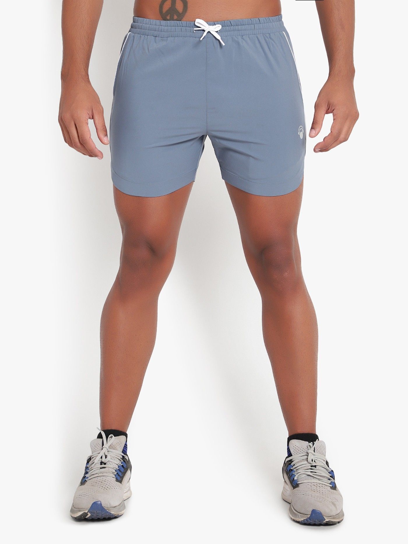 wearjukboxx Solid Men Grey Tights-picture-43