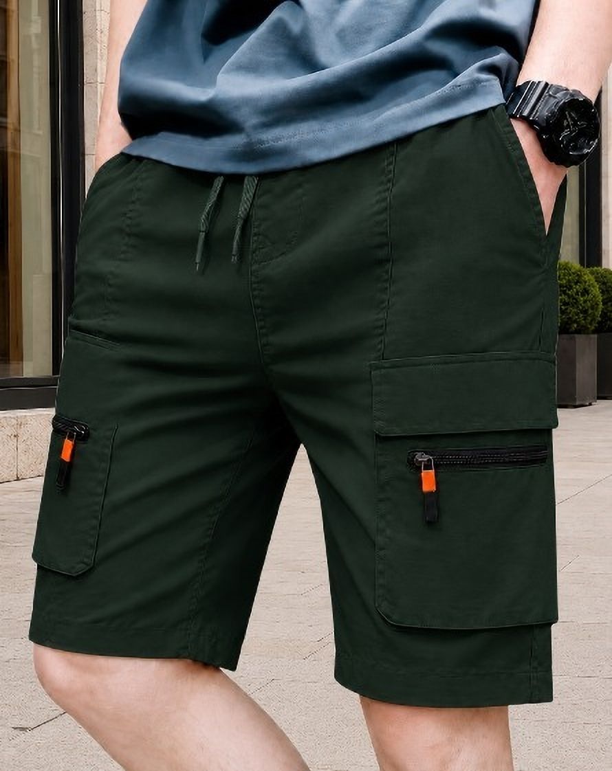 tyrell Solid Men Multicolor Cargo Shorts-picture-41