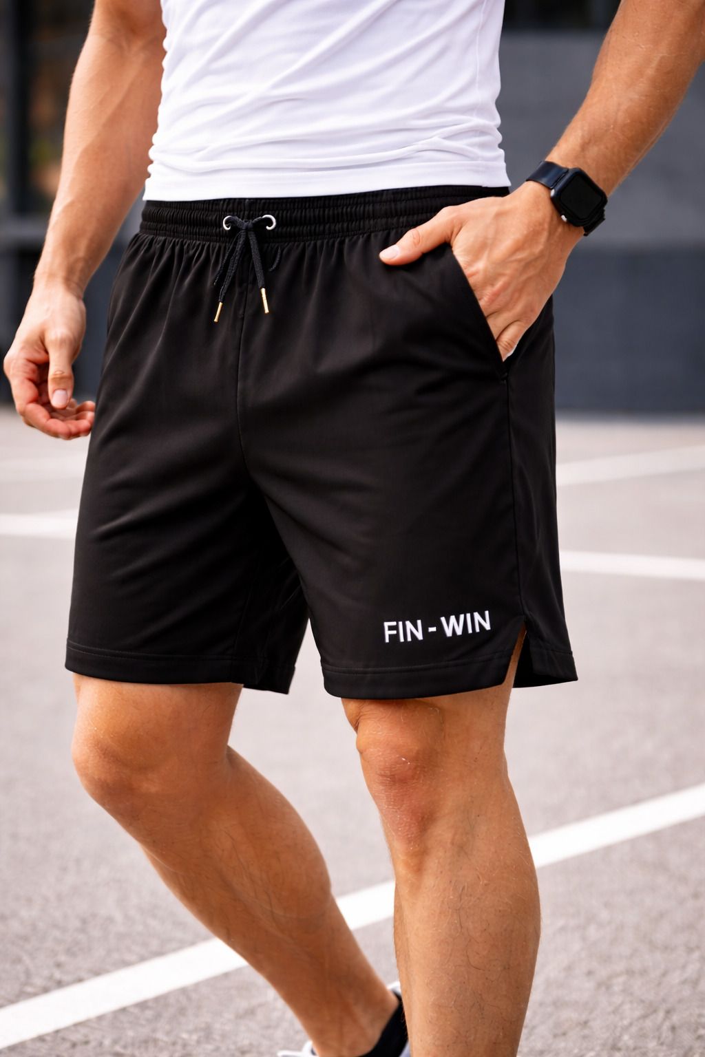 finwin Solid, Printed, Graphic Print Men Black, Dark Green Gym Shorts, Running Shorts, Sports Shorts-picture-23
