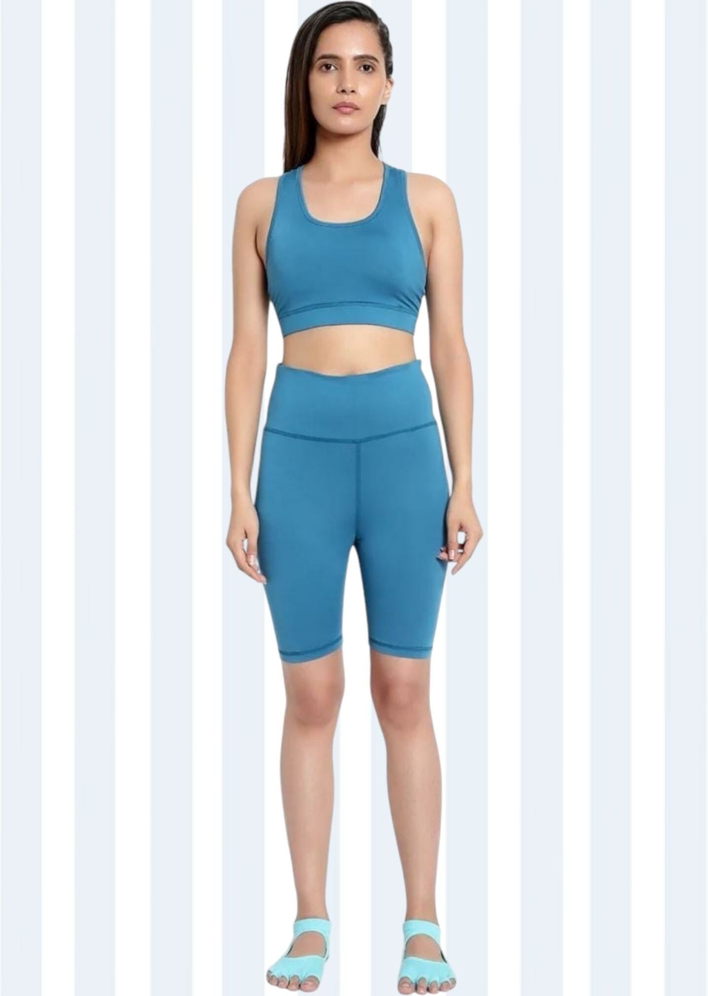 wearjukboxx Solid Women Blue Tights-picture-24