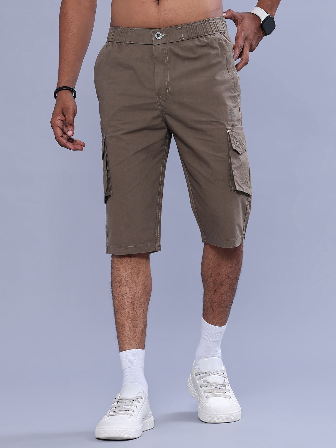 v-mart Solid Men Three Fourths-picture-13