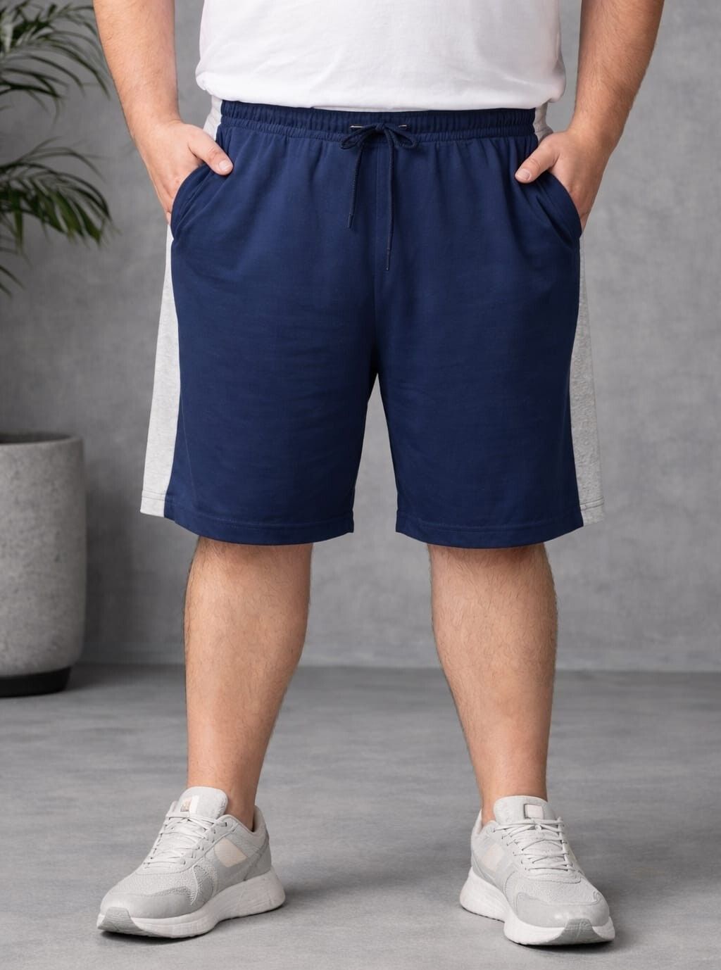 austivo Solid Men White Regular Shorts-picture-10