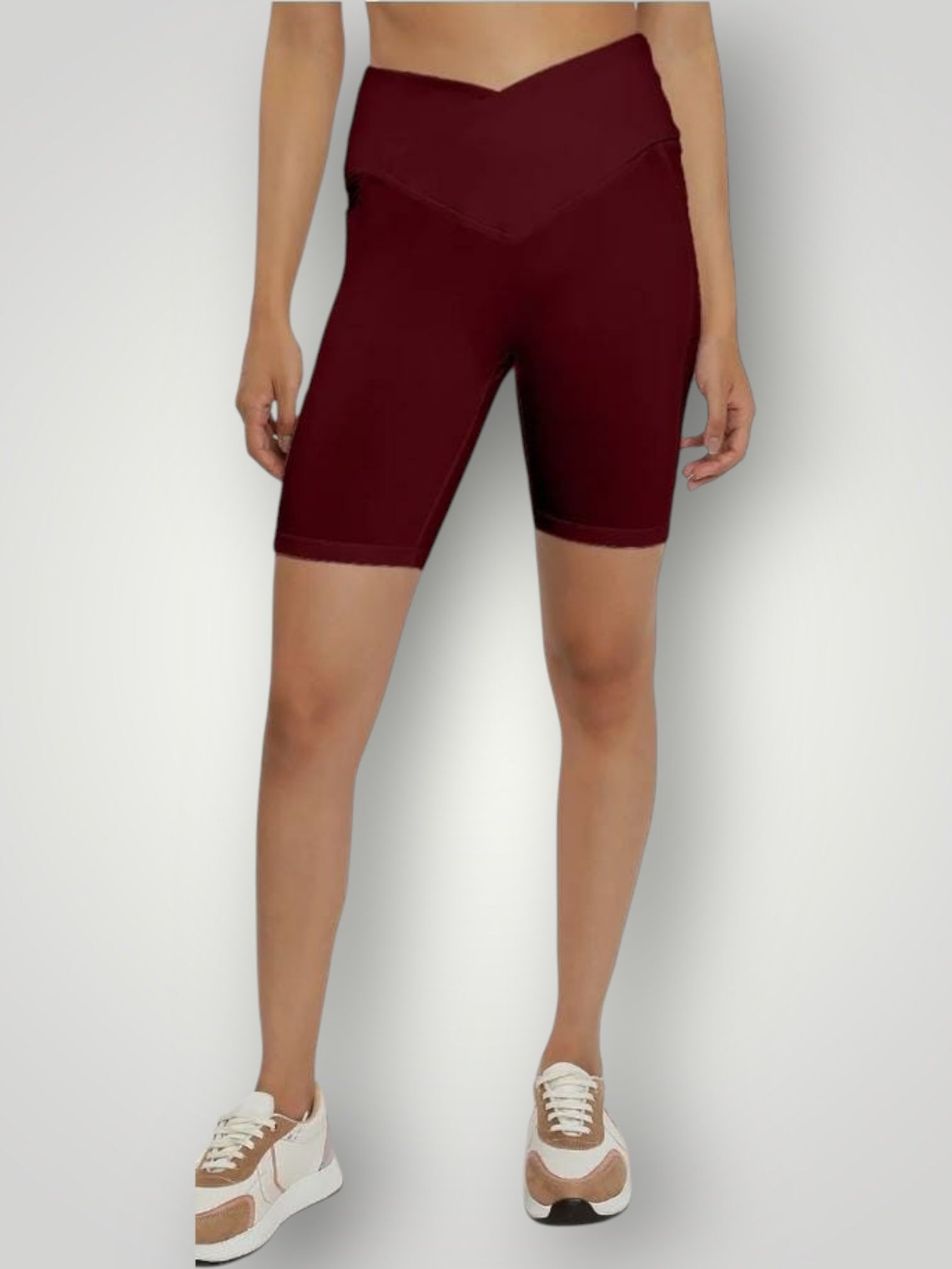 wearjukboxx Solid Women Maroon Tights-picture-35
