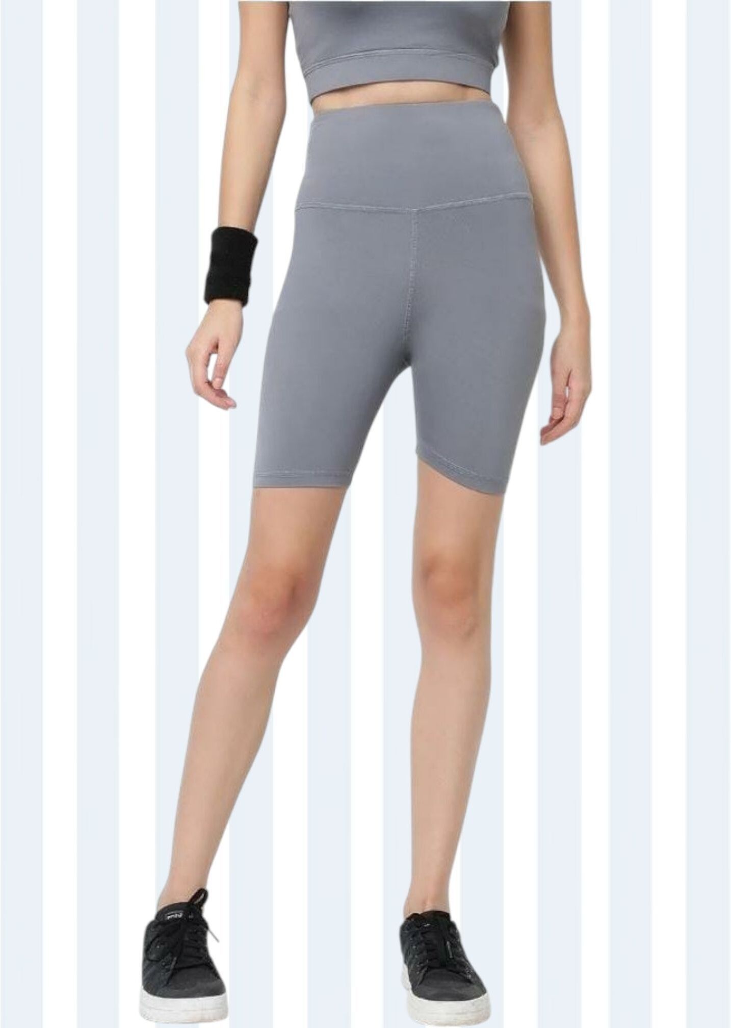 wearjukboxx Solid Women Grey Tights-picture-19